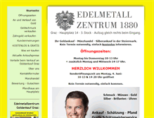 Tablet Screenshot of graz-gold-ankauf.at